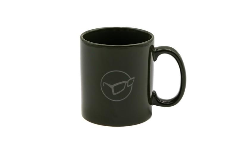Korda Mug Glasses Logo Olive kubek ceramiczny