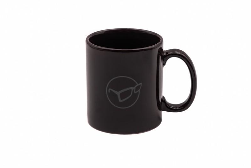 Korda Mug Glasses Logo Burgundy kubek ceramiczny