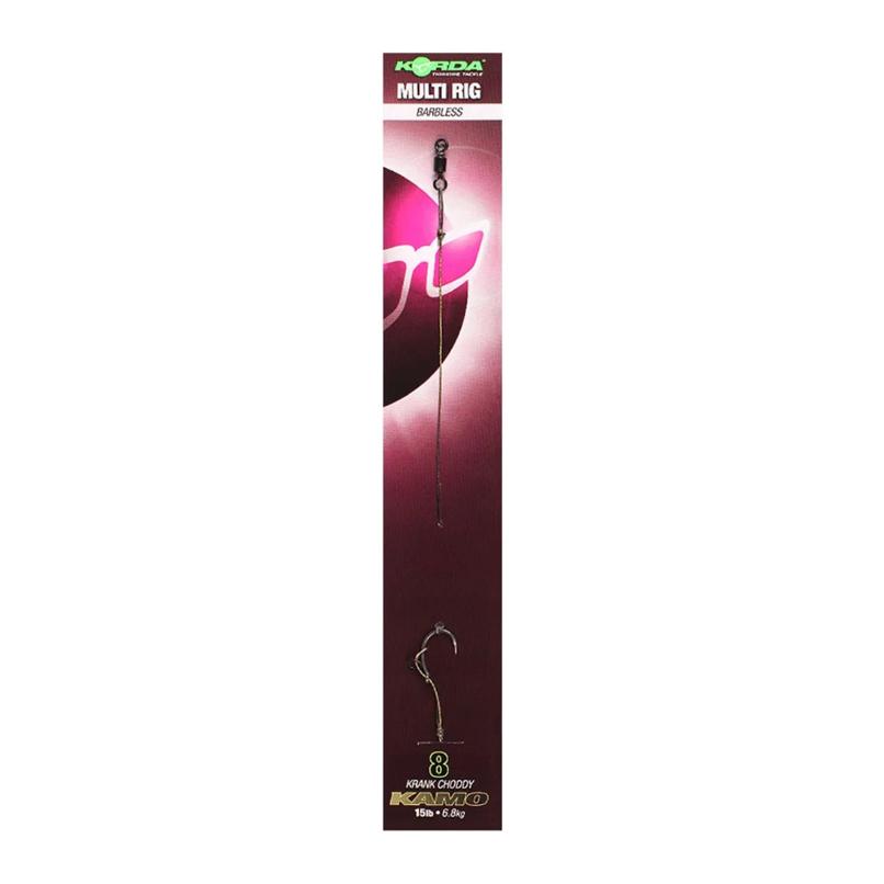 Korda Multi Rig Krank Choddy Barbless Kamo r.8 15lb