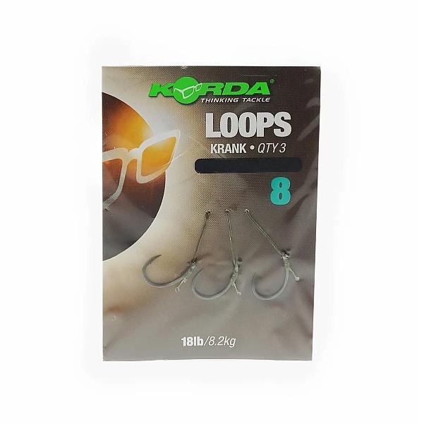 Korda Loop Rigs Krank Barbless r.8 18lb