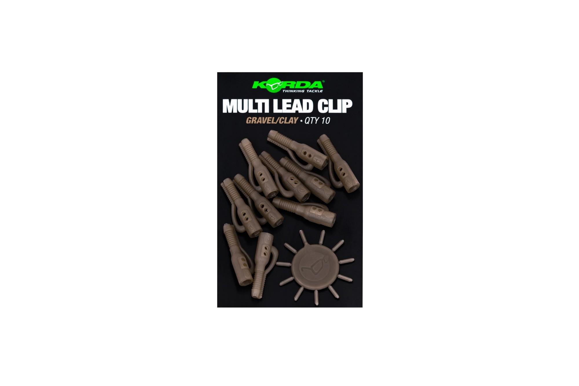 Korda Lead Clip Pin Gravel/Clay 10szt.