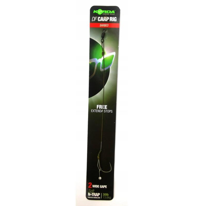 Korda N Trap DF Rig Wide Gape r.2 30lb