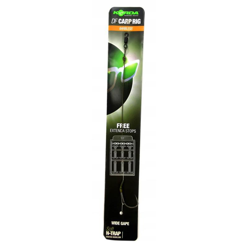 Korda N-Trap DF Rig Wide Gape Barbless r.4 20lb