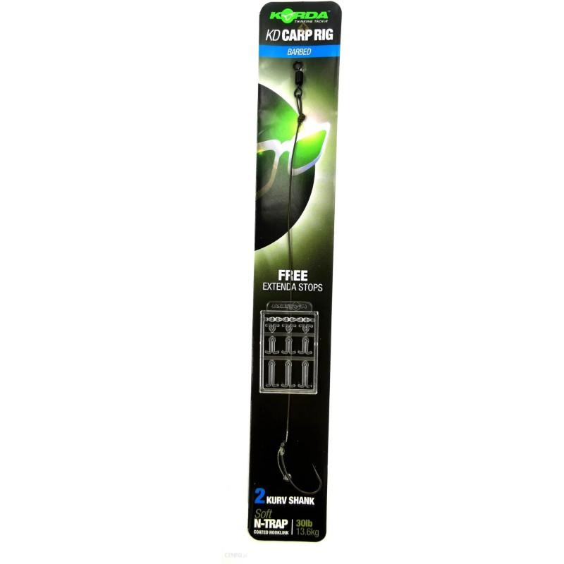 Korda N Trap KD Rig Kurv r.2 30lb