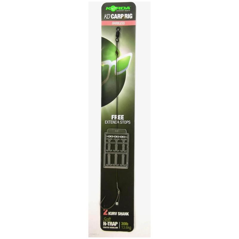 Korda N-Trap KD Rig Barbless r.2 30lb
