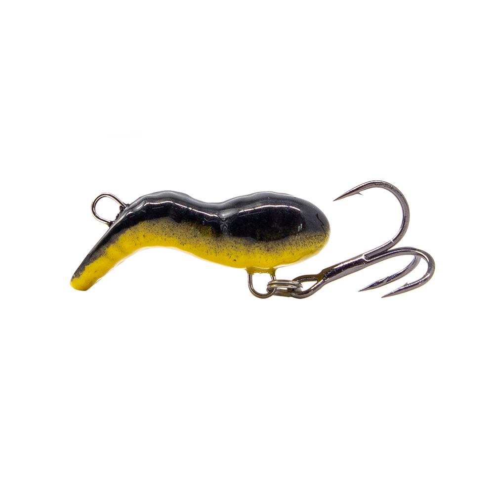 Hegemon Pijawka 3cm 2g Żółto-Czarna wobler