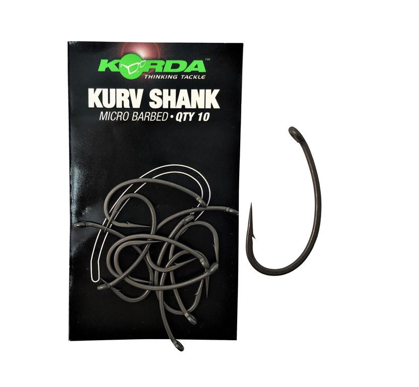 Korda Kurv Shank r.10 10szt. haki karpiowe