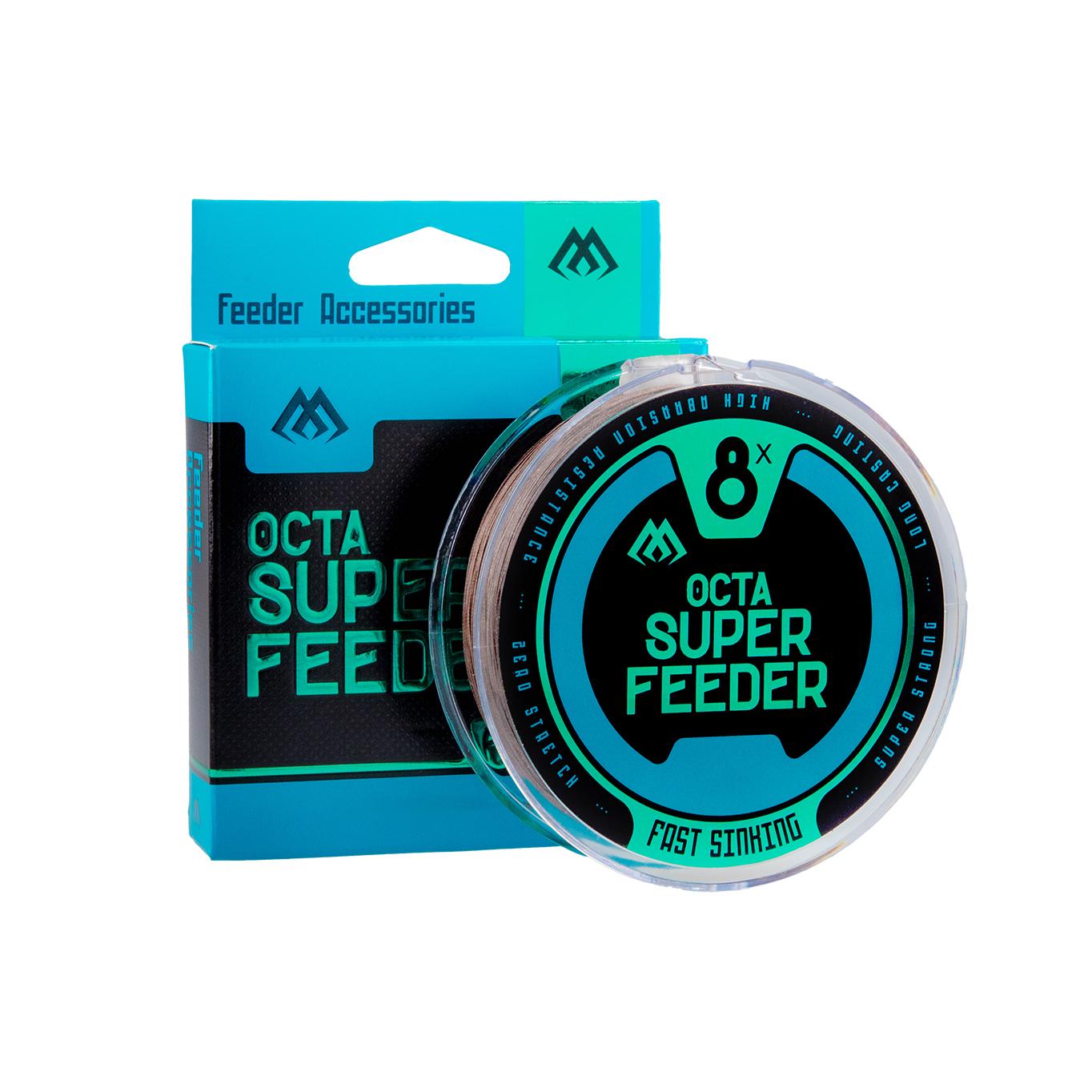 Mikado Octa Super Feeder 0.12mm 9.1kg 150m plecionka tonąca