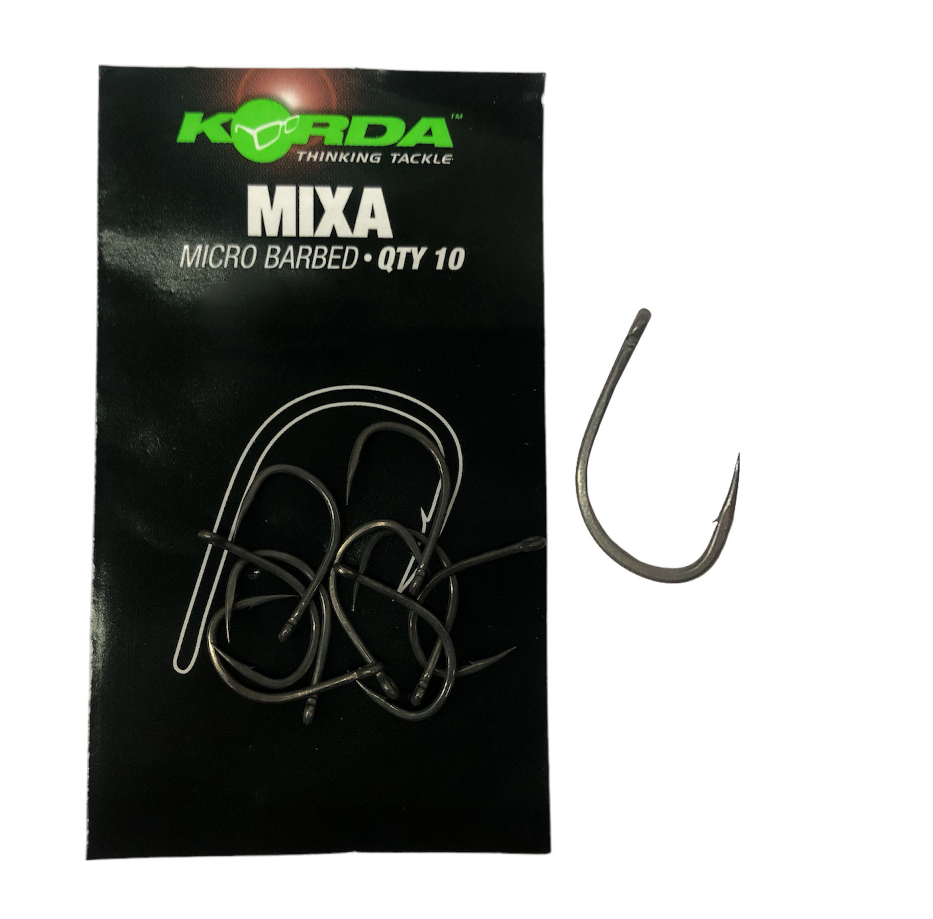 Korda Mixa Barbed Micro r.12 10szt. haki karpiowe