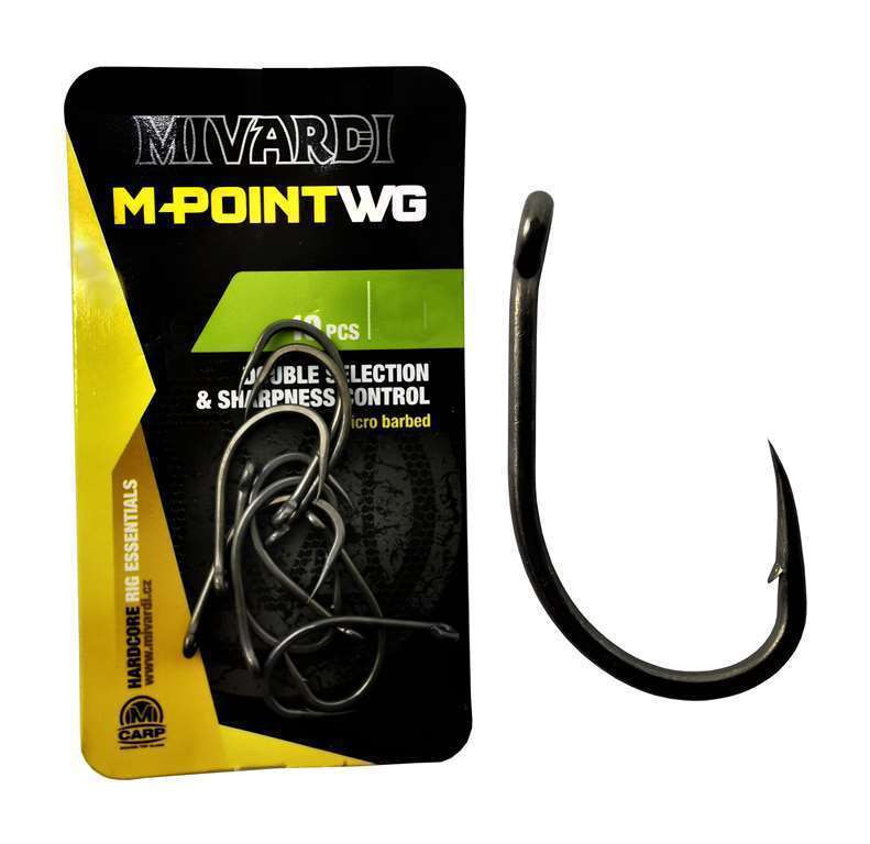Mivardi M-Point WG Micro Barbed r.5 10szt. haki karpiowe