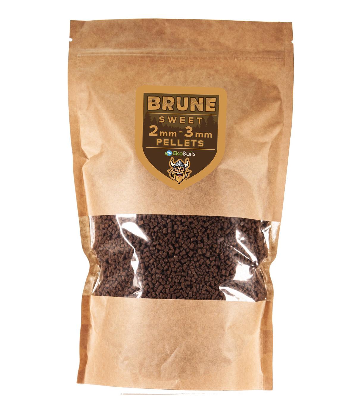 Eko Baits MF Pellet Brune 2/3mm 800g