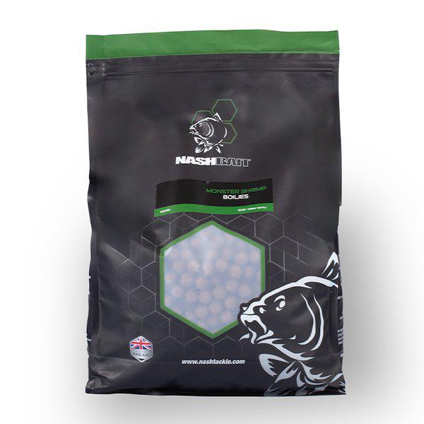 Nash Monster Shrimp Boilies 12mm 1kg kulki zanętowe