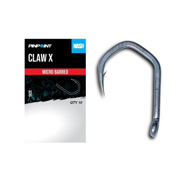 Nash Claw X r.6 10szt. haki karpiowe