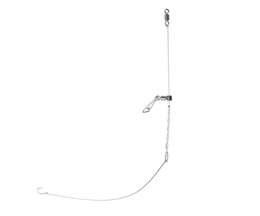 Flagman Feeder Ready Rig In Line + Hook
