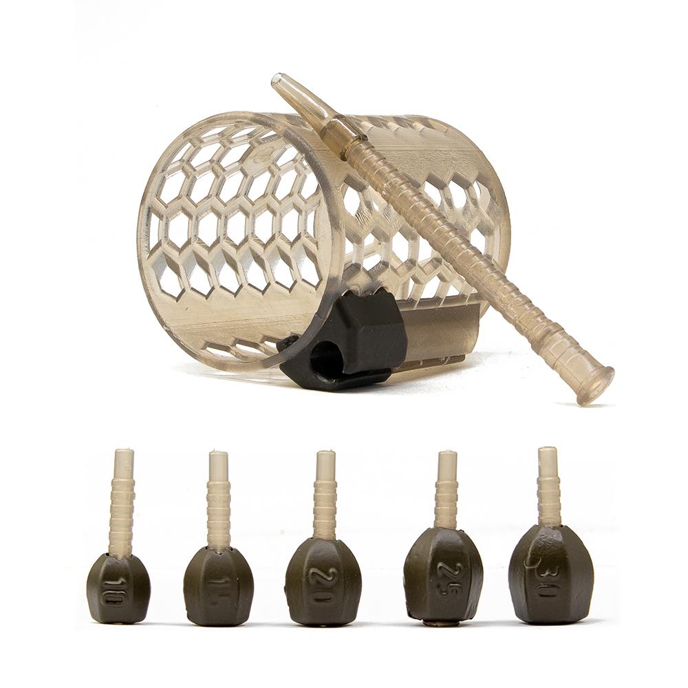 Zestaw QTS Bait Up Feeder Bomb 10 15 20 25 30g komplet