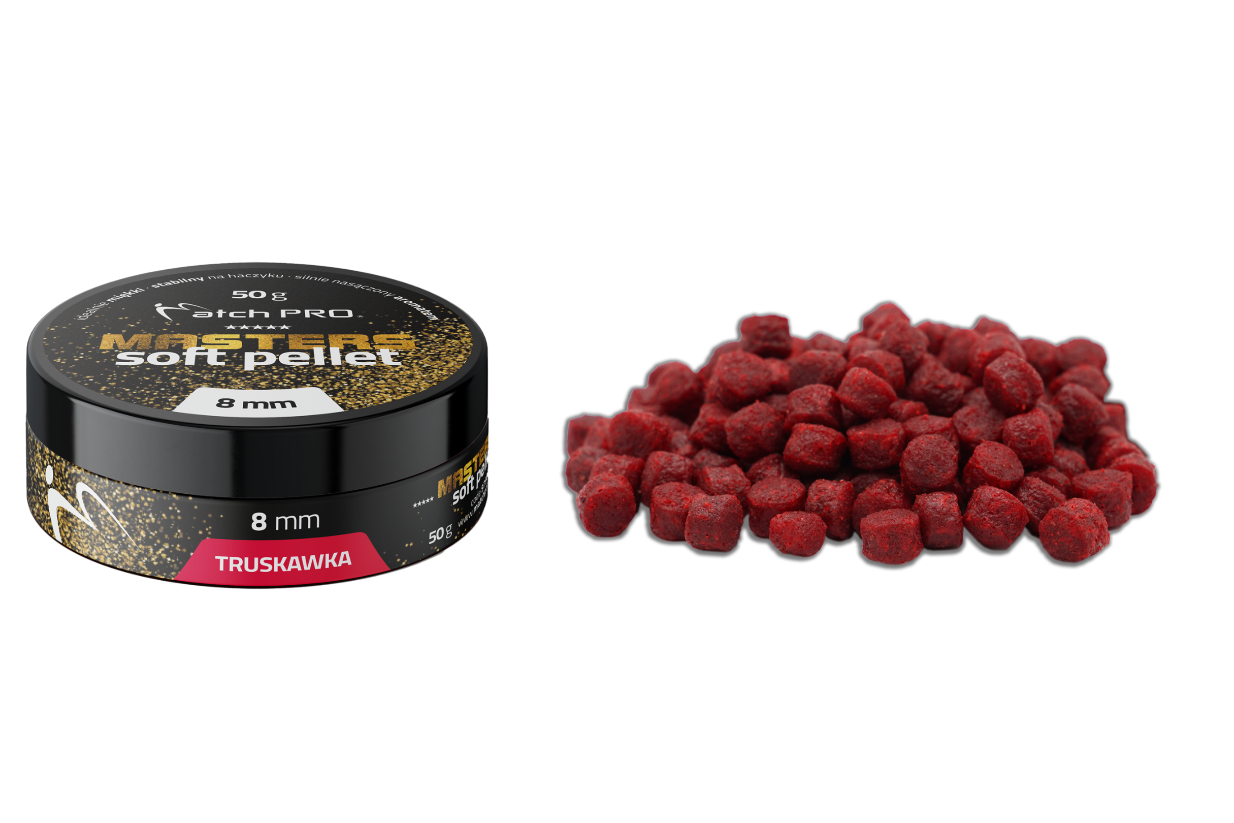 MatchPro Masters Soft Pellet Truskawka 8mm