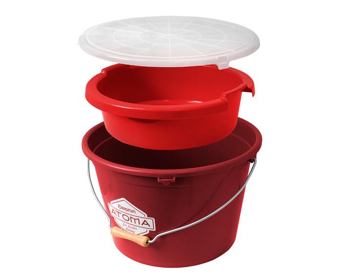Delphin Atoma Combi 3w1 13l wiadro miska pokrywka