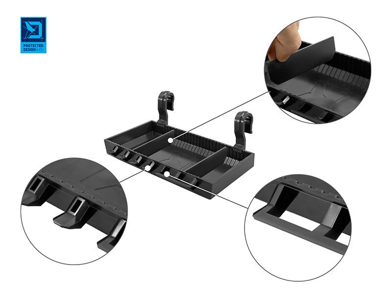 Delphin BlackaWay Shelf Pod 20x10x3 półka do rodpoda