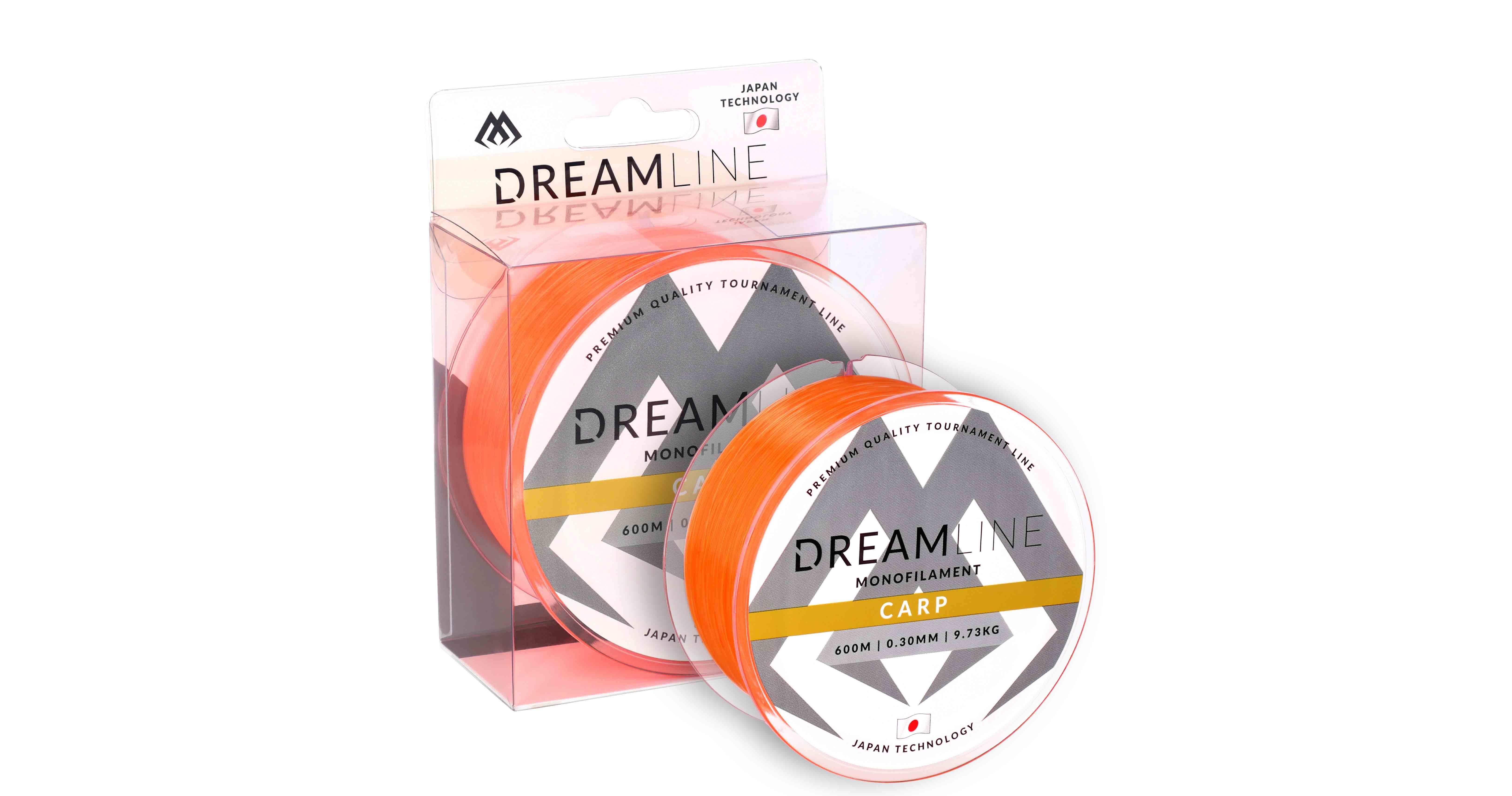 Mikado Dreamline Carp Orange 0.30mm 600m żyłka