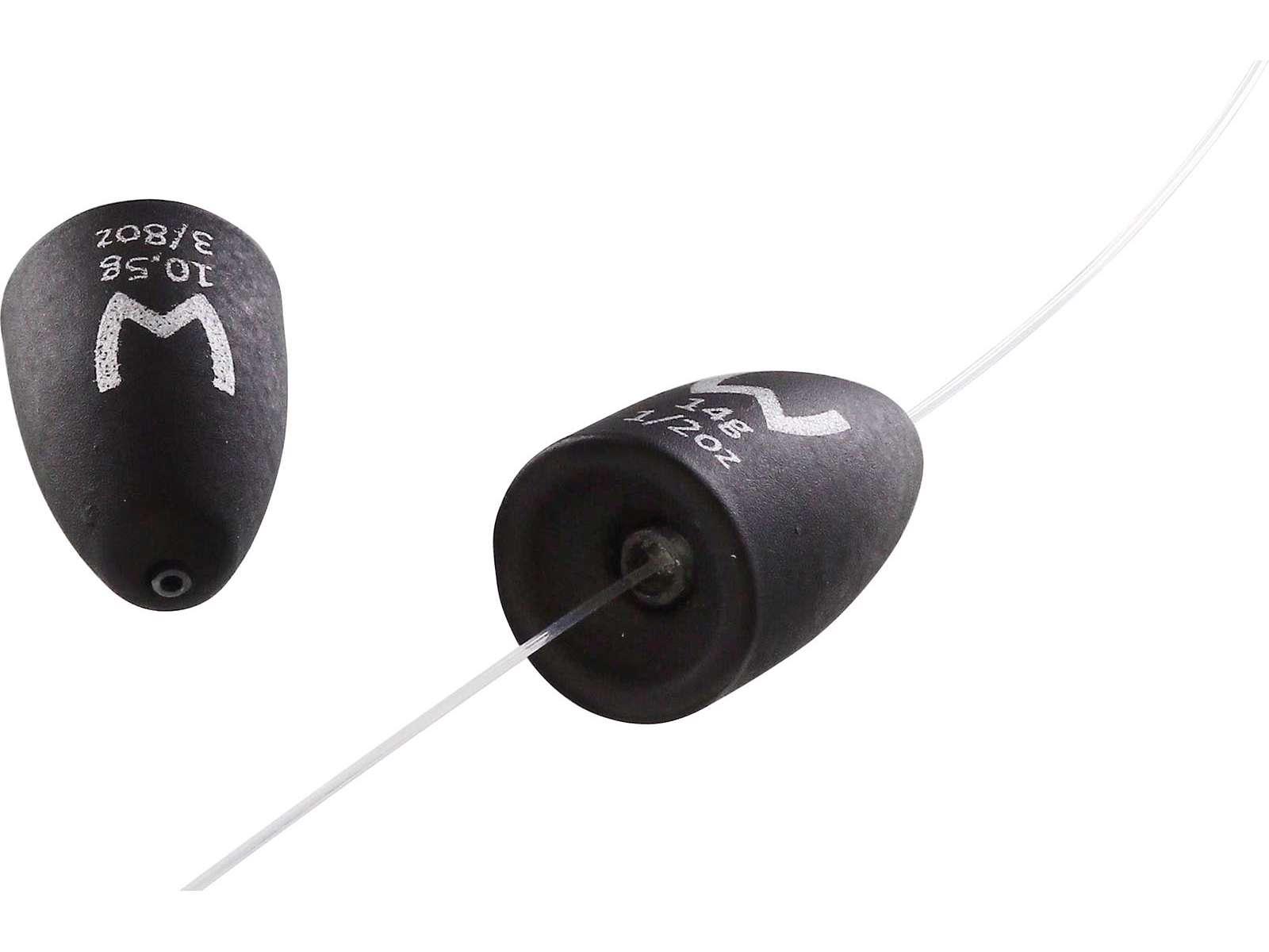 Westin Tungsten Bullet Weights Matte Black 7g 3szt. ciężarek