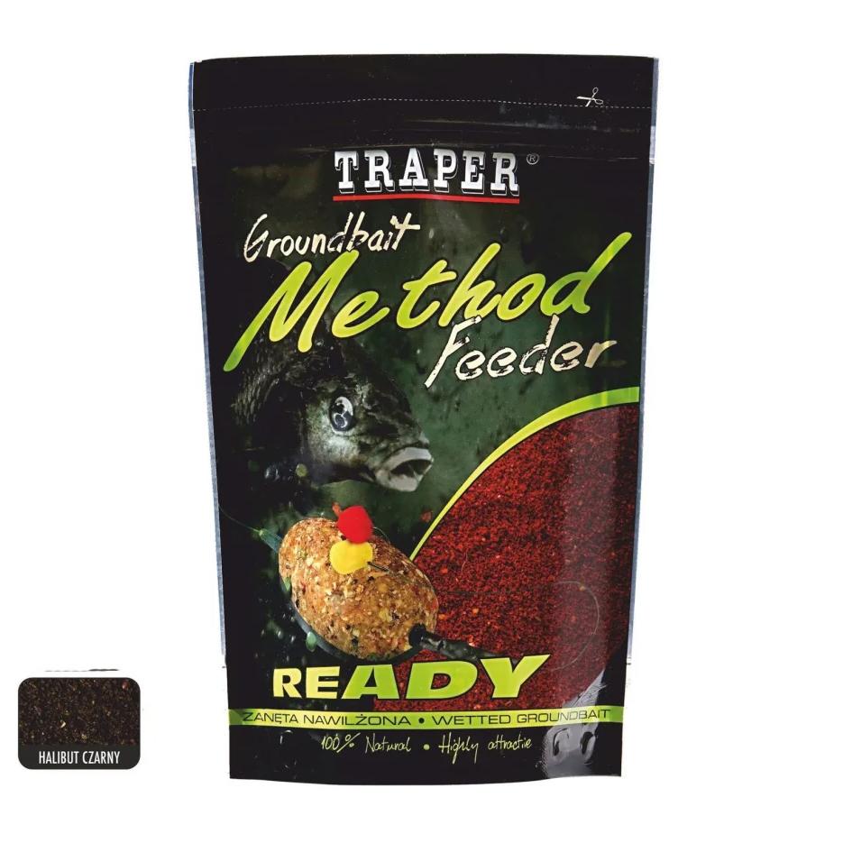 Traper MF Ready Halibut Czarny 750g zanęta