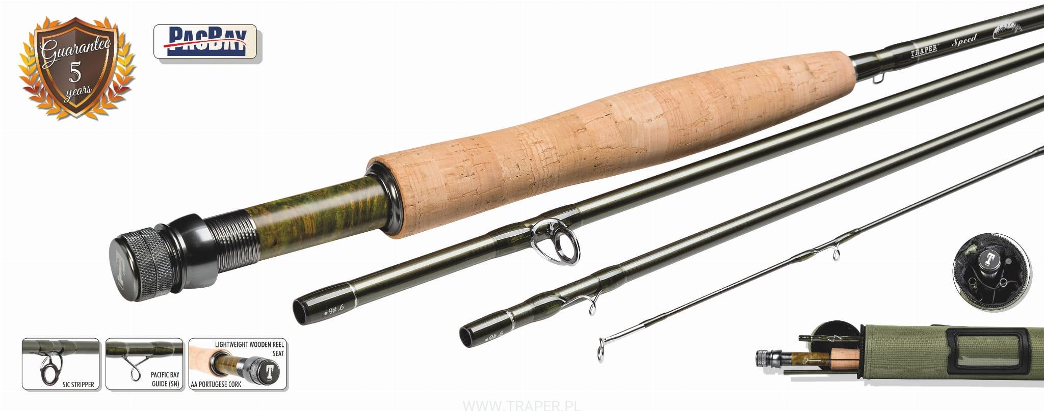 Traper Speed Nymph 10'6" 4 wędka muchowa