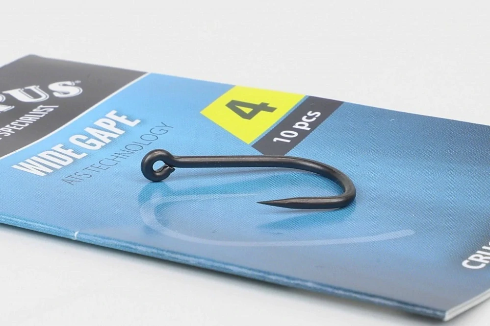 Carp’r’us ATS Wide Gape r.4 10szt. haki karpiowe