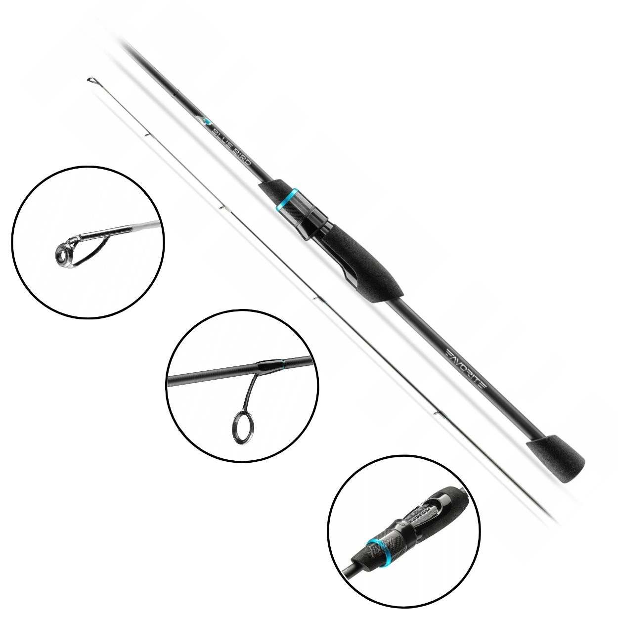 Favorite Blue Bird Trok Stick 832L-HS 252cm 3-10g wędka spinning