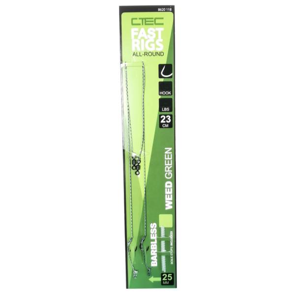 C-Tec Fast Rigs Allround Weddy Barbless r.4 2szt. przypony
