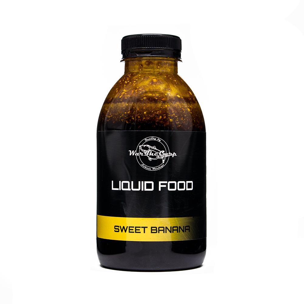 WarTheCarp Sweet Banana Liquid Food 500ml zalewa