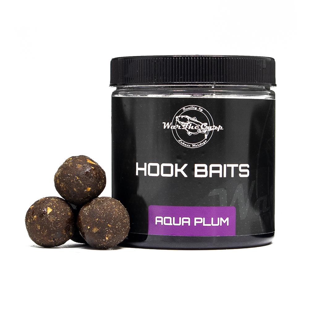 WarTheCarp Basic Hook Baits 20mm Aqua Plum