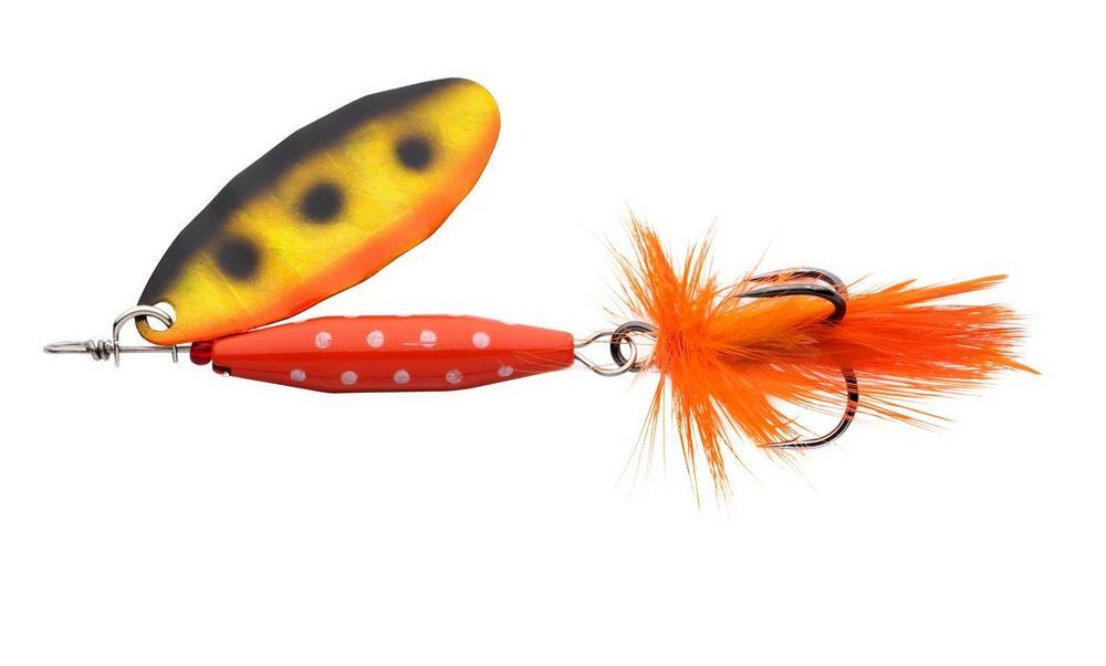 Abu Garcia Reflex Red 7g LF Orange Copper Holo obrotówka
