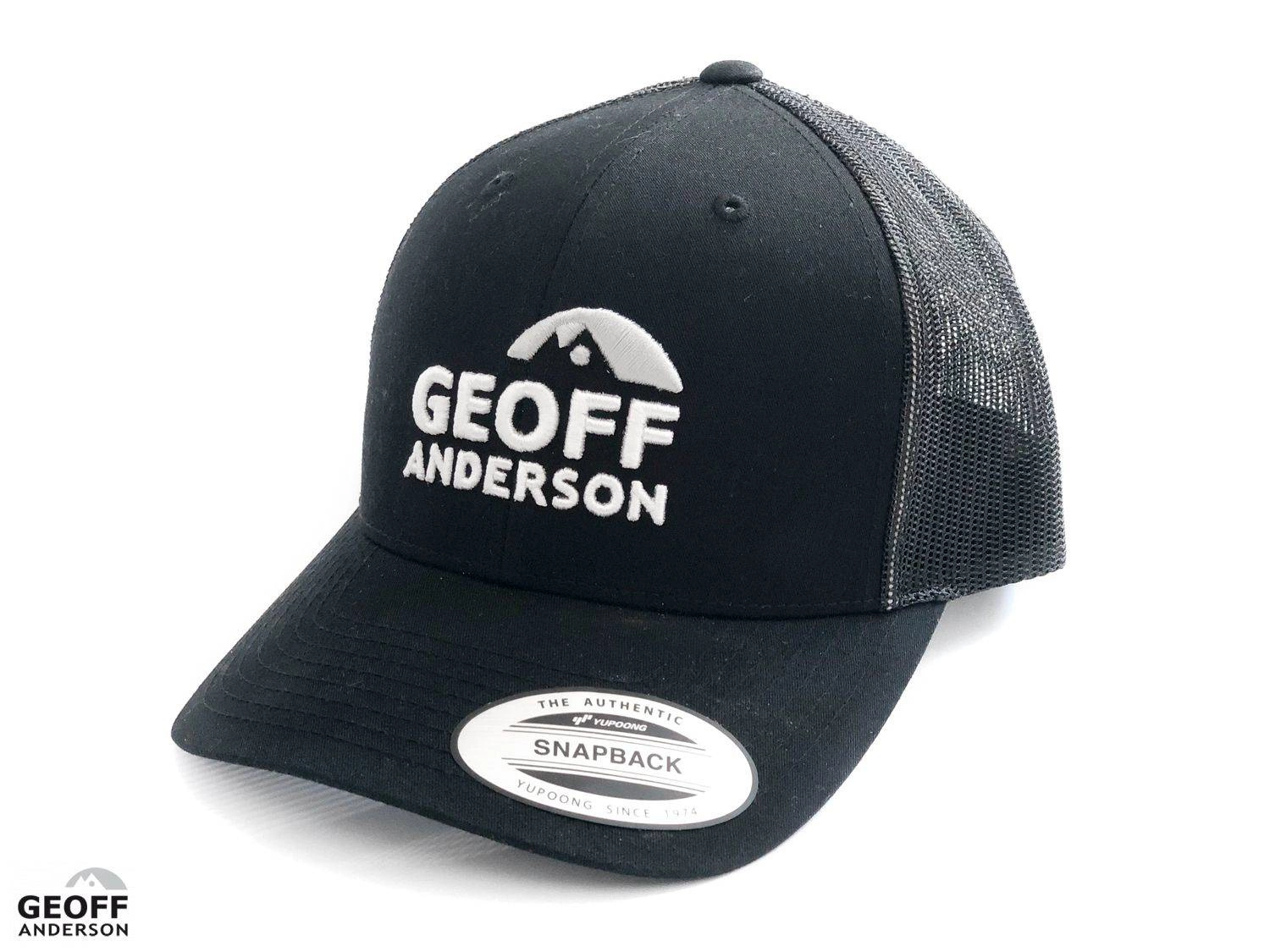 Geoff Anderson Snapback Black czapka