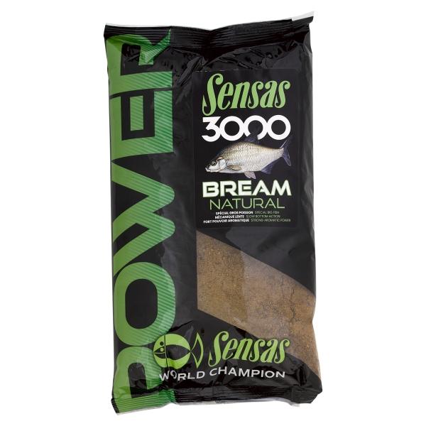 Sensas 3000 Power Bream Natural 1kg zanęta