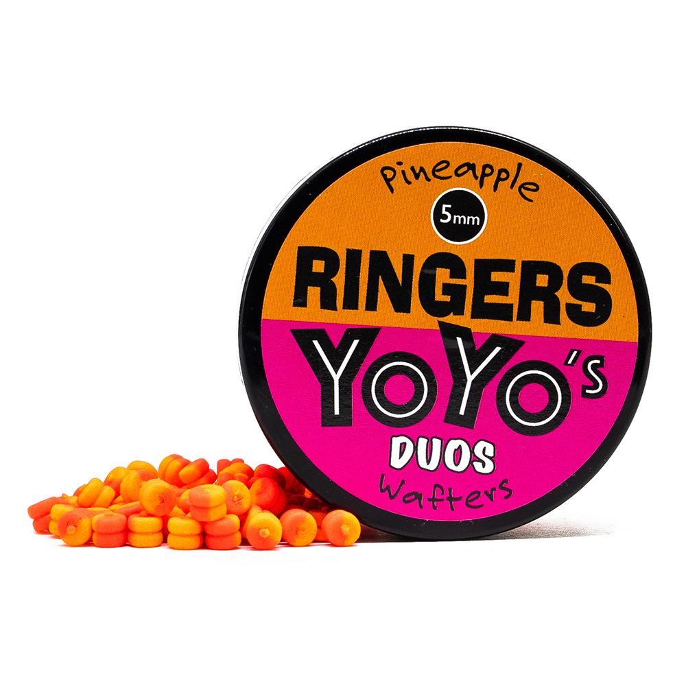 Ringers YoYo Wafters Duos Orange Pink 5mm