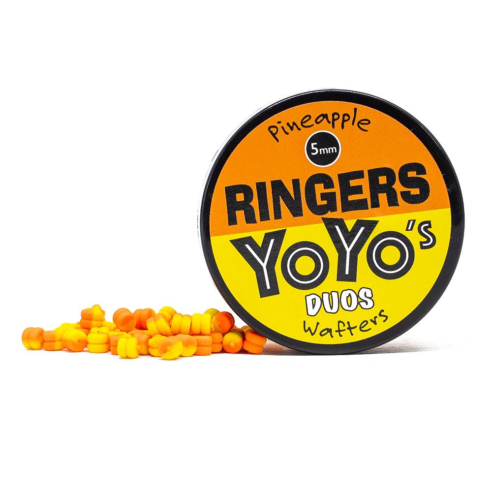 Ringers YoYo Wafters Duos Orange Yellow 5mm