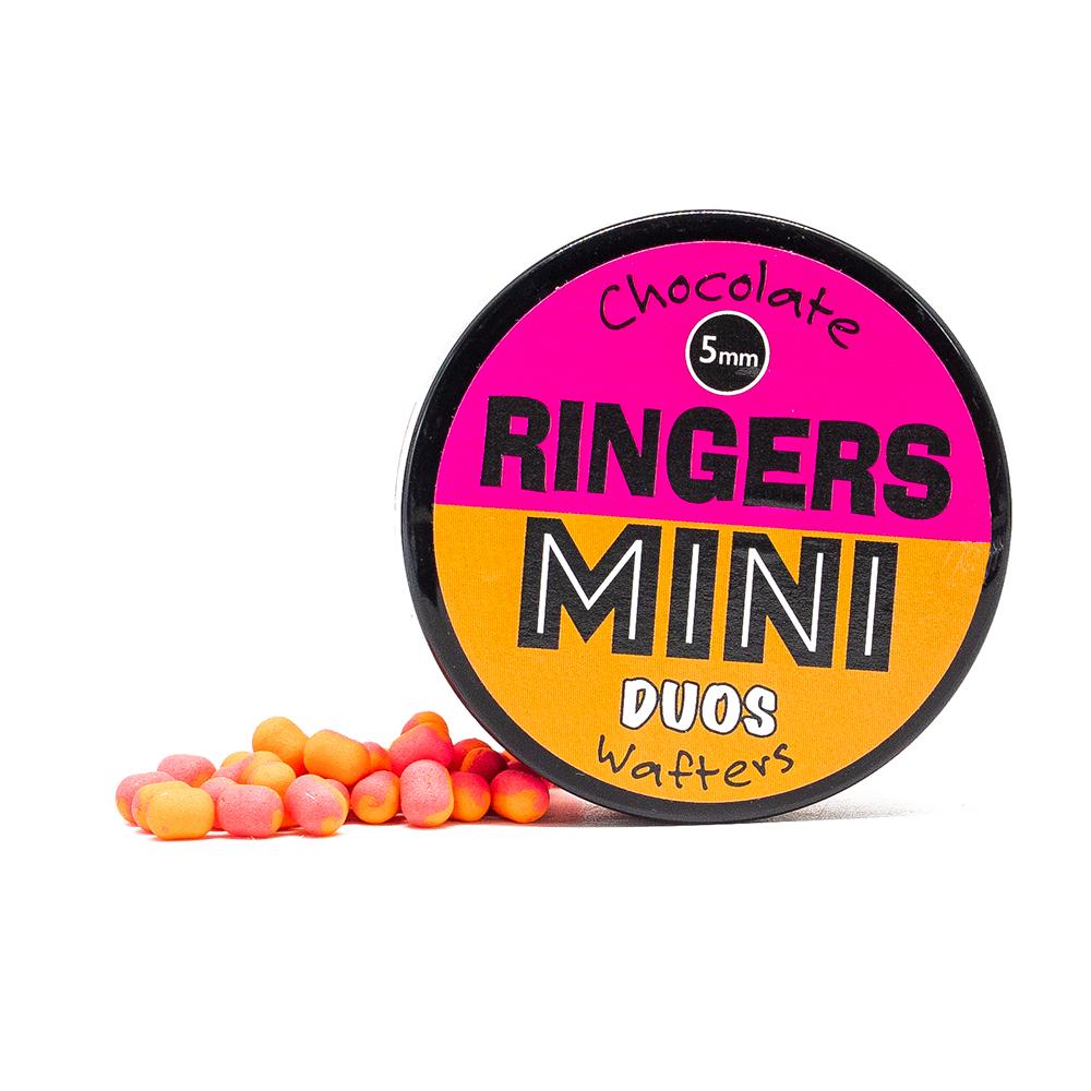 Ringers Mini Wafters Duos Orange Pink 5mm