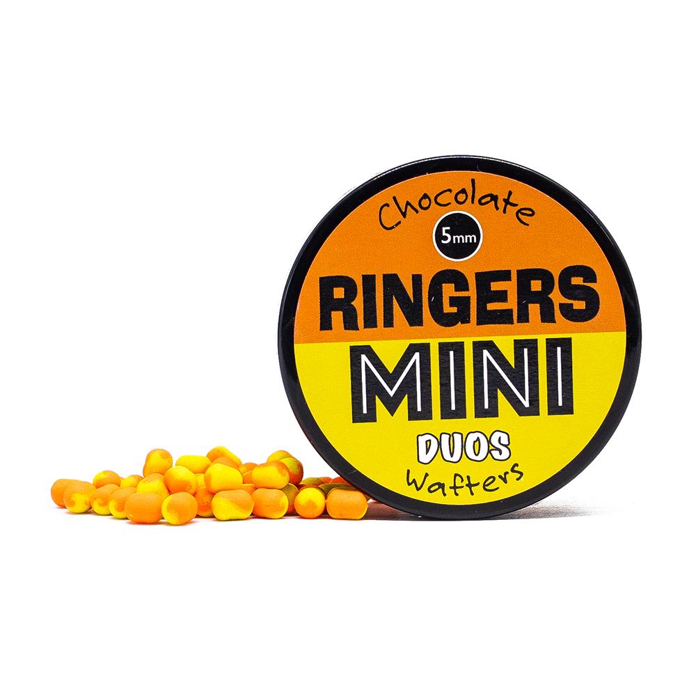 Ringers Mini Wafters Duos Orange Yellow 5mm