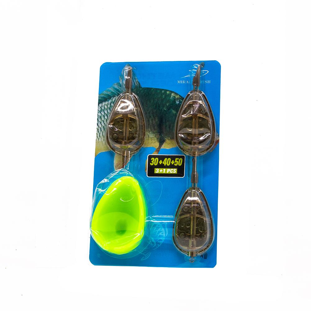 Miracle Fish Zestaw podajników z foremką 30g 40g 50g