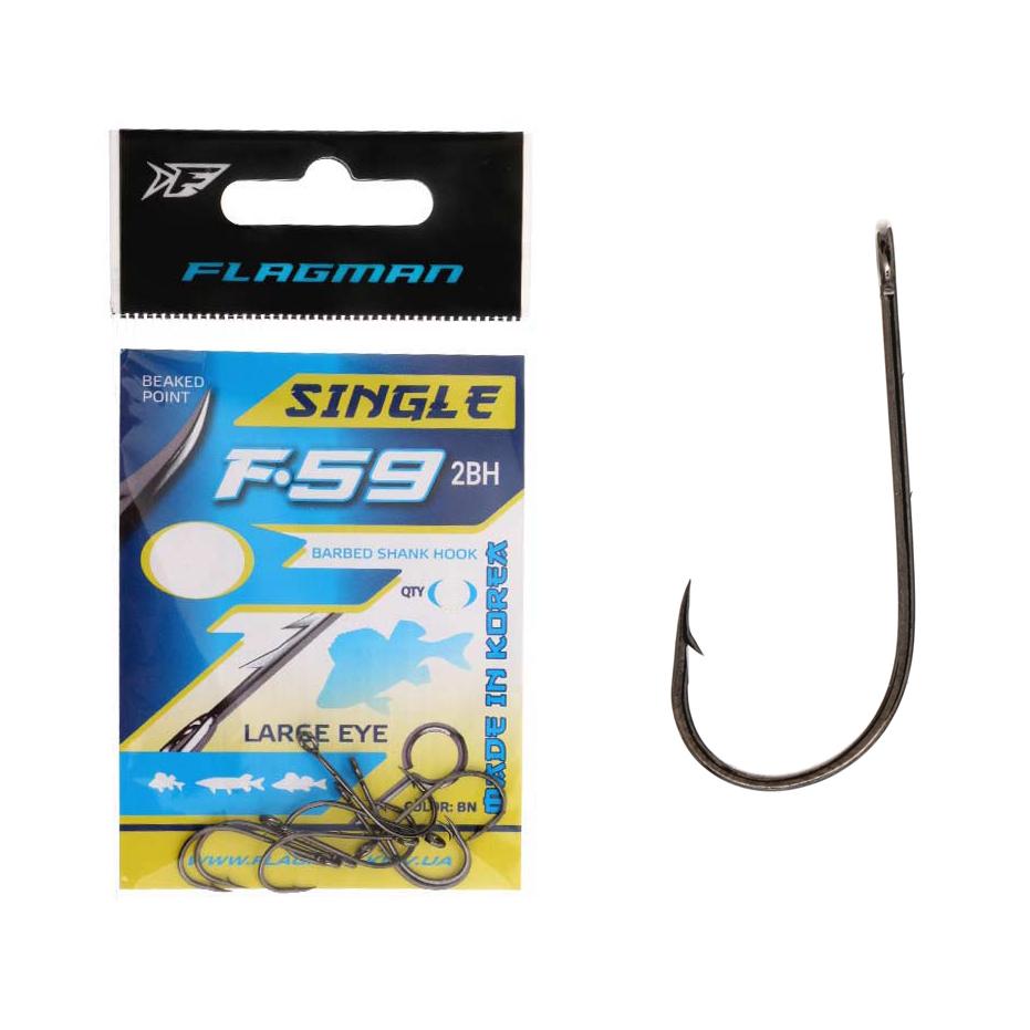 Flagman F59-2BH Hook r.6 10szt. hak