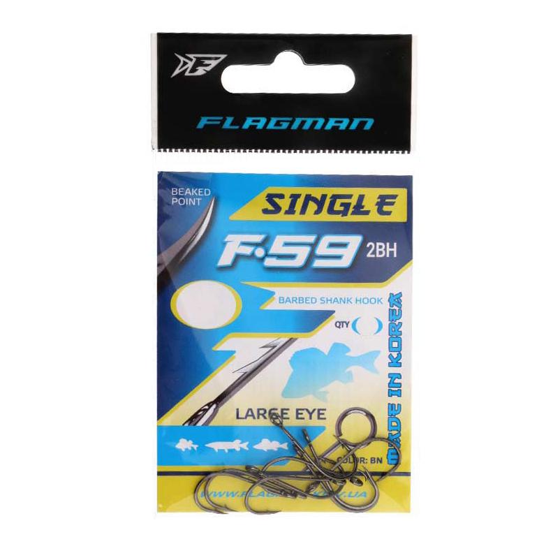 Flagman F59-2BH Hook r.6 10szt. hak