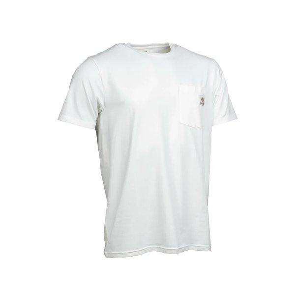 Nash Make It Happen Badge Pocket T-shirt Ecru M koszulka