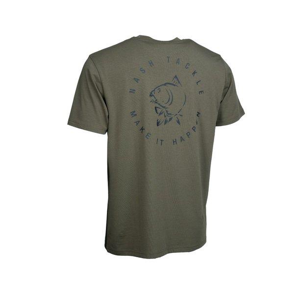 Nash Make It Happen Carp Logo T-shirt Green XXXL koszulka
