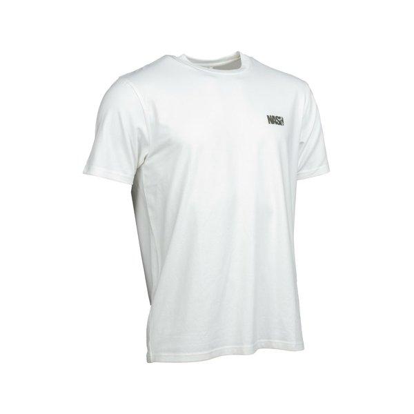Nash Make It Happen Carp Logo T-shirt Ecru S koszulka