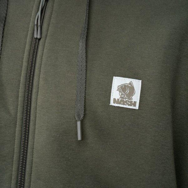 Nash Make It Happen Badge Zipped Hoodie Green XXL bluza