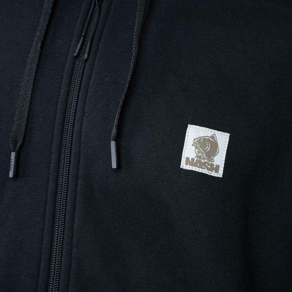 Nash Make It Happen Badge Zipped Hoodie Black L bluza