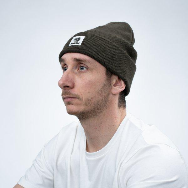 Nash Make It Happen Badge Beanie Hat Green czapka