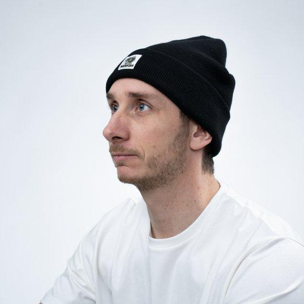 Nash Make It Happen Badge Beanie Hat Black czapka