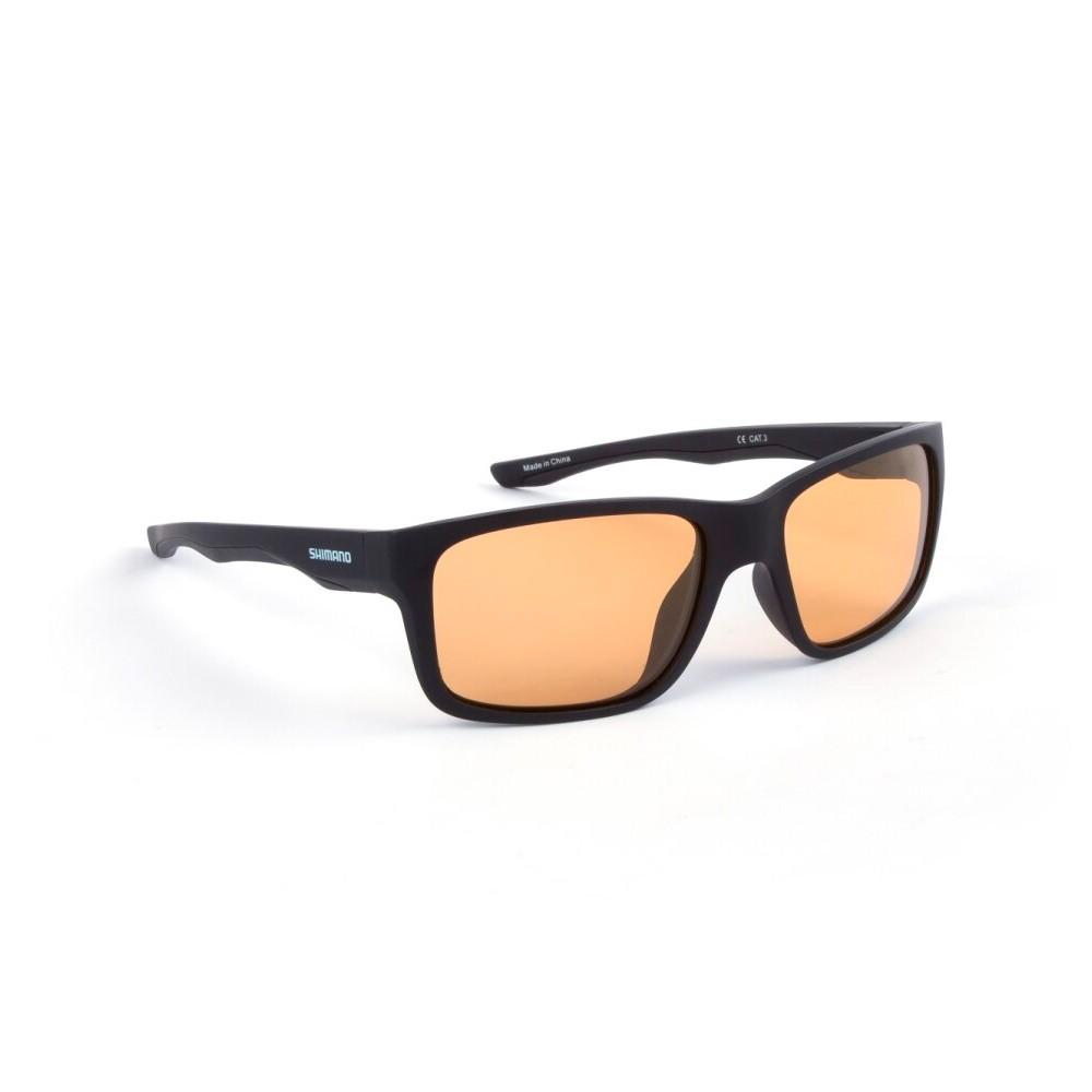 Shimano Matte Black & Yellow okulary polaryzacyjne