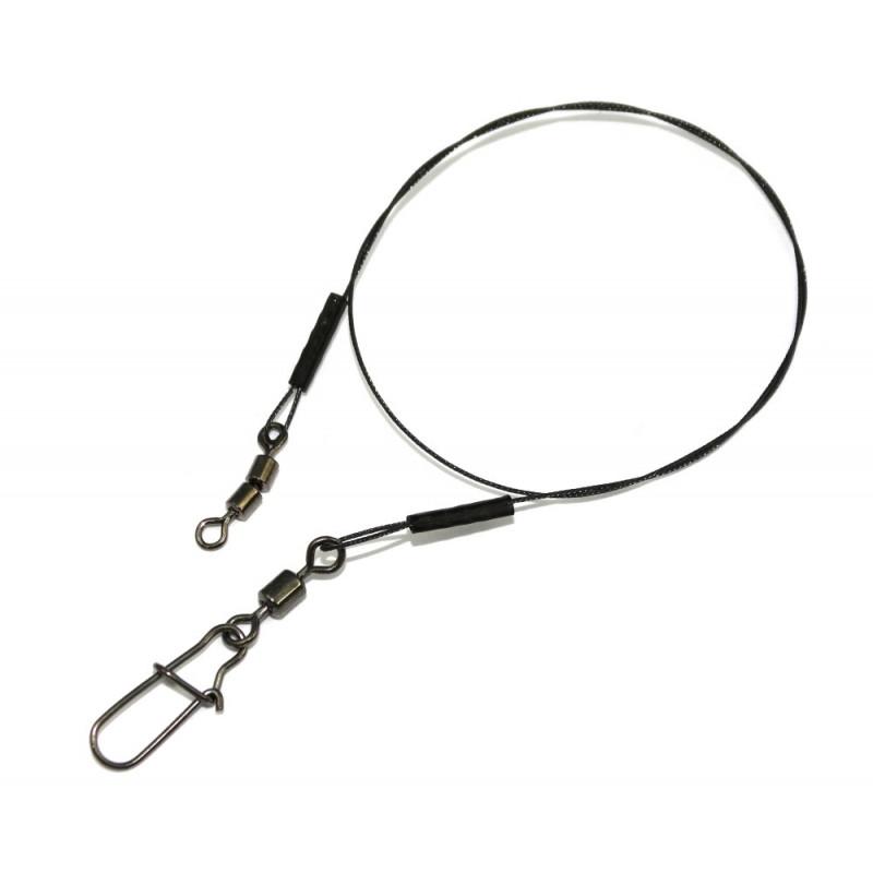JMC Adventure Przypon Spinningowy z Plecionki Tytanowej 1x7 Regular 7kg 20cm